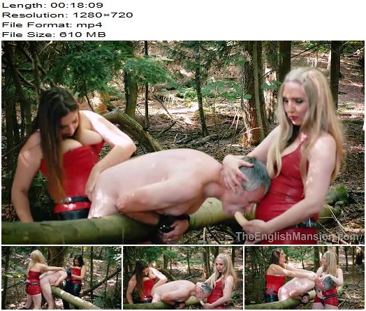 The English Mansion  Mistress Evilyne  Mistress Sidonia  Woodland Banging  Complete Movie preview