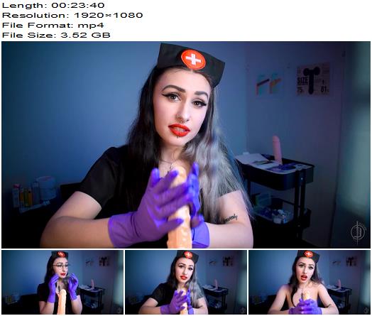 Divinely Nurse Medical Glove Handjob POV preview