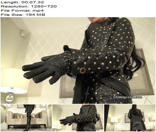 Kinky Leather Clips  Fetish Liza  Luxury leather JOI preview