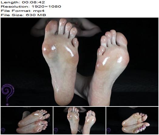 The Goddess Clue  Topless Oily Soles JOI preview