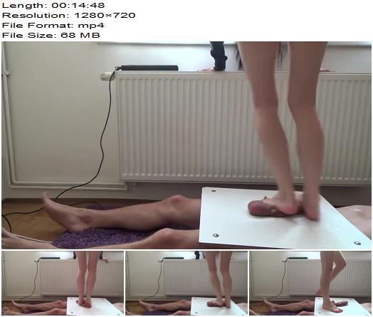 VIP Crusher 40  Total Destruction and Cockcrush my Manhood with Barefeet Jumping preview