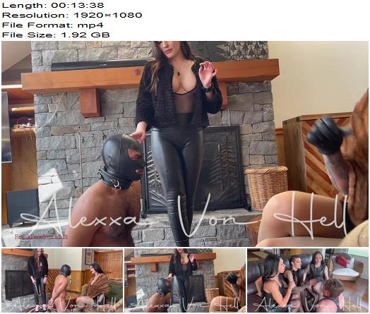 Alexxa Hell Face slapping bundle preview