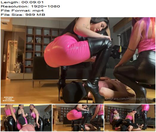 Evil Woman  Triple Domme Facesitting preview