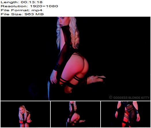Goddess Blonde Kitty Brutal Degradation preview