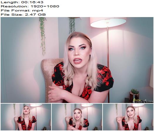 Goddess Blonde Kitty  Ego Abuse preview