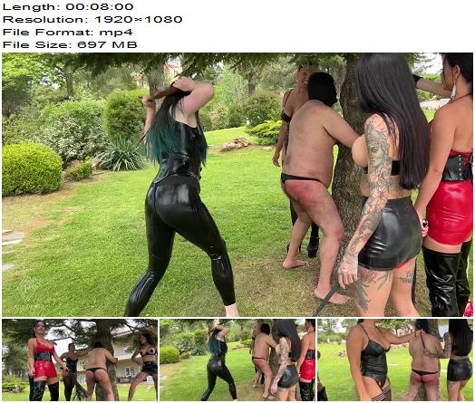 Lady Perse 5 Dommes Punishing One Pathetic Slave preview