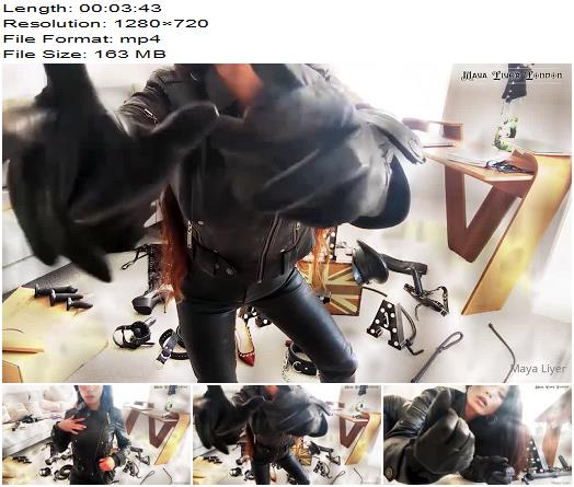 MAYA LUXE LONDON  Mistress Maya Liyer  Leather Trance preview