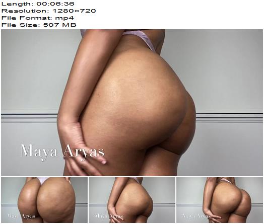 MayaAryas  Extreme Ass Worship preview