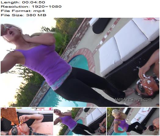 Men Are Slaves Fresh Pizza Starring Princess Leya preview