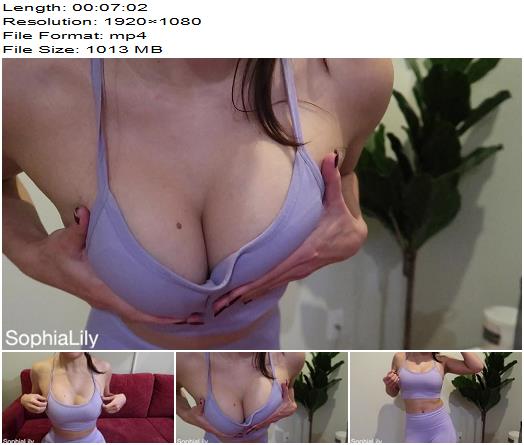 Miss Sophia Lily  Back from the Gym JOI with Cum Countdown preview