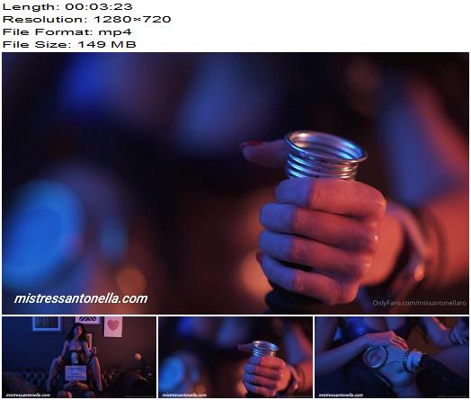 Mistress Antonella Mistress Antonella And Her Sissy Bitch With Gas Mask preview