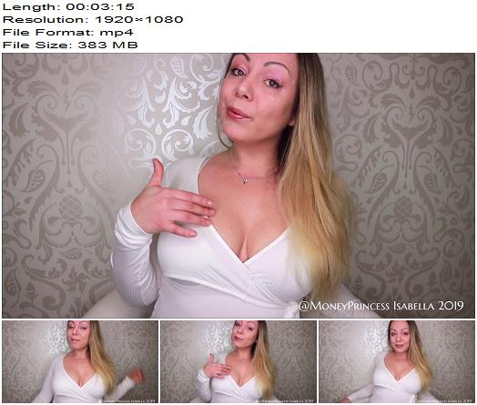 Princess Isabella Only Losers will buy this Clip preview