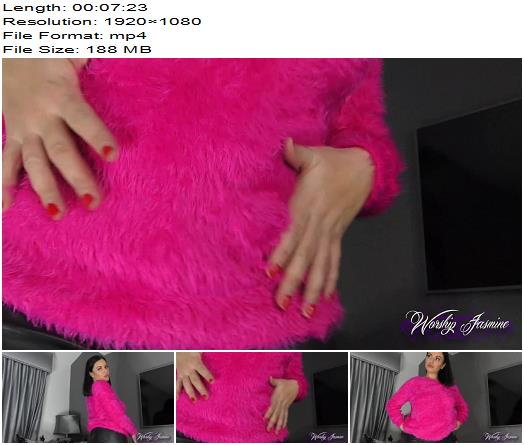 Worship Jasmine  Fluffy Jumper JOI preview