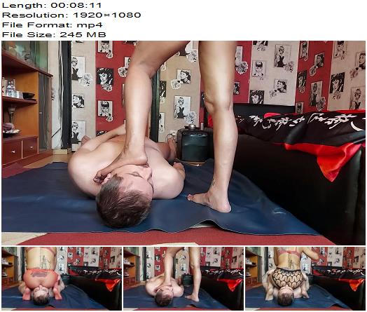 romaniangoddesses  Mistress Anita is back  trampling and pantyhose domination part 2 preview