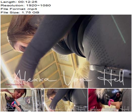 Alexxa Hell  TS Ema  From douchebag to gym slut preview