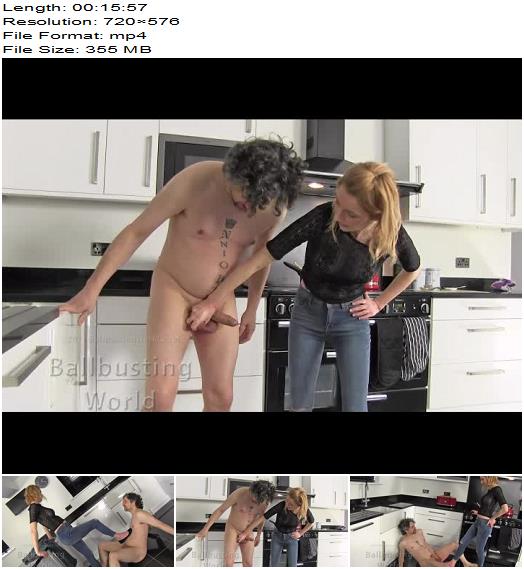 Ballbusting World  BB1307  Sophia  Busted Beans preview