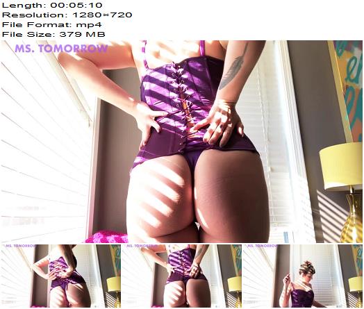 DommeTomorrow  The Purple Corset preview