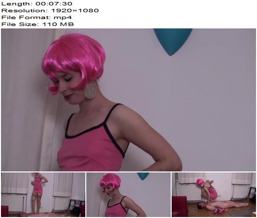 Femdom Austria Adorable Babe Tramples Her Slaves Stomach preview