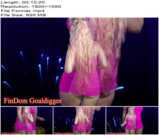 FinDom Goaldigger Micro Skirt Bimbofication preview