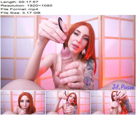 Jillpoison  Blowjob and urethral massage of the penis preview