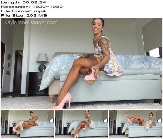 KaylaJaneDanger Nylon Goddess Dangles You To Orgasm preview