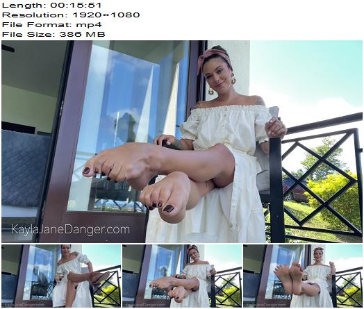 KaylaJaneDanger The Value of My Feet preview