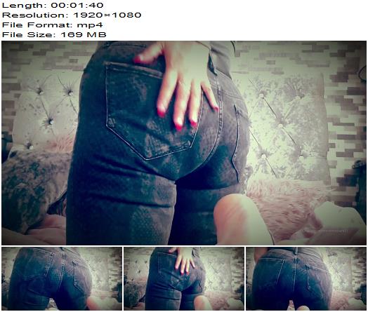 MISTRESS LAURA COAST  My Big Bouncy Arse In Tight Denim Jeans Is Enough To Turn You Into A Wet Mess preview