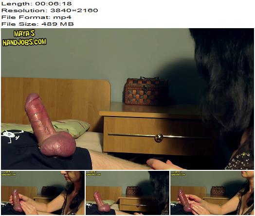 Mayas Handjobs  Slow And Sensual Jerking Of His Hard Cock Playing With Him And Edging Him 4k preview