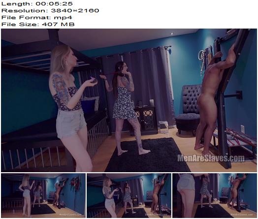 Men Are Slaves  Mistress Ali and Ailee Anne  Our Own Little Jester 4K preview