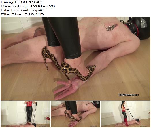 Queens of Kink  Fetish Liza  Stiletto Trampling with Louboutin Heels and Boots preview