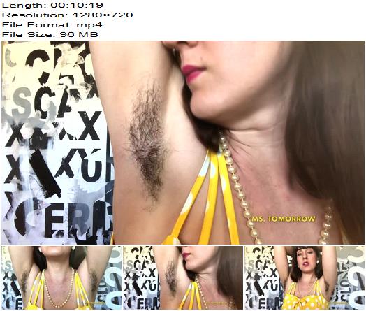 DommeTomorrow  BEG for MY ARMPITS preview