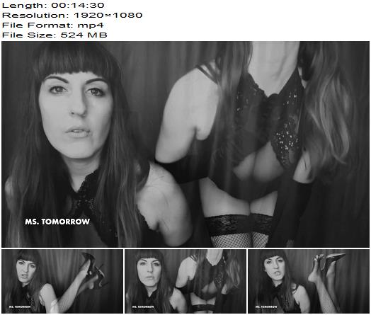 DommeTomorrow  BLACK WIDOW  Tease and Denial preview