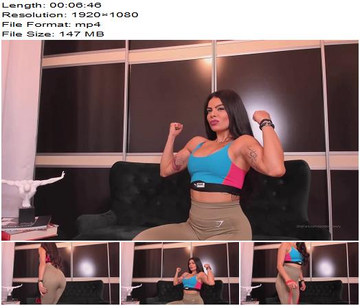 GODDESS DOMDELUXURY  I Want You To Watch This Clip And Be Sure Im Stronger Than You preview