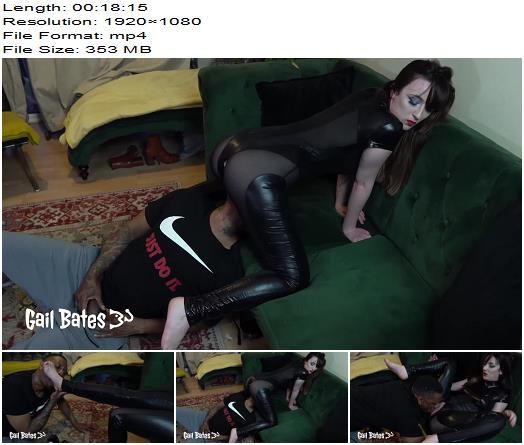 Gail Bates  Femdom Foot Worship Face Sitting BBC Sub preview