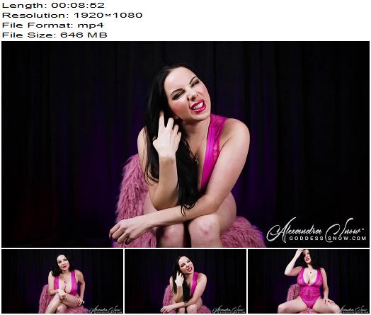 Goddess Alexandra Snow Dry Jerk preview