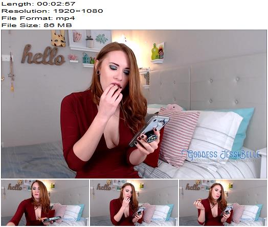 Goddess JessiBelle  Eating Between Videos preview