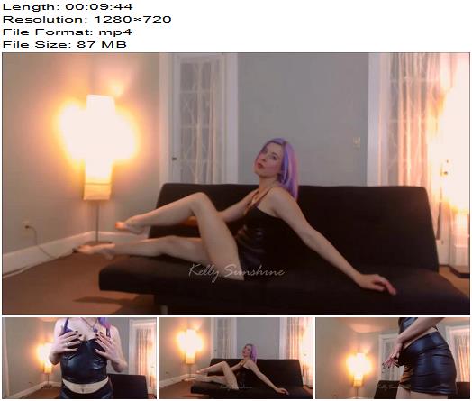 Kelly Sunshine Teasing and Commanding your Little Dick preview