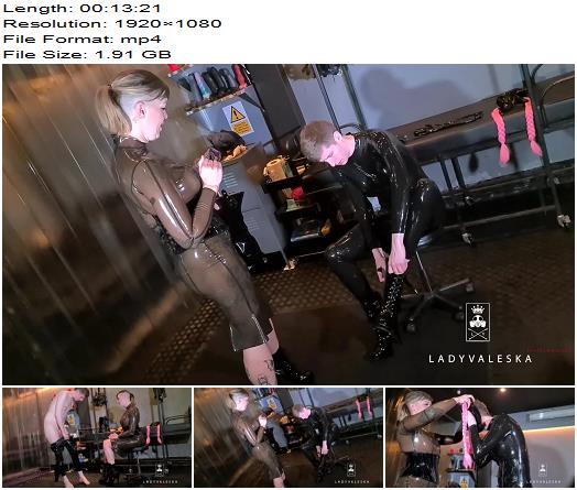 Lady Valeska  Transformed to Her Rubber Dolly preview