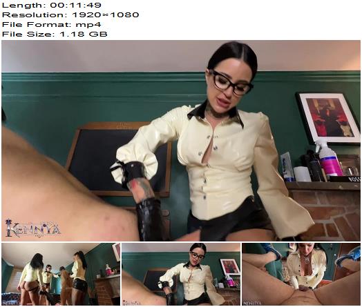 Mistress Kennya  Caught wanking in the office preview
