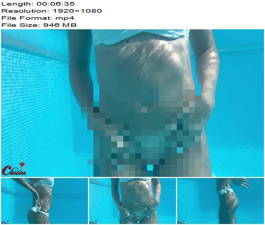 Princess Clarissa  Pixelated Underwater Panties Teasing preview
