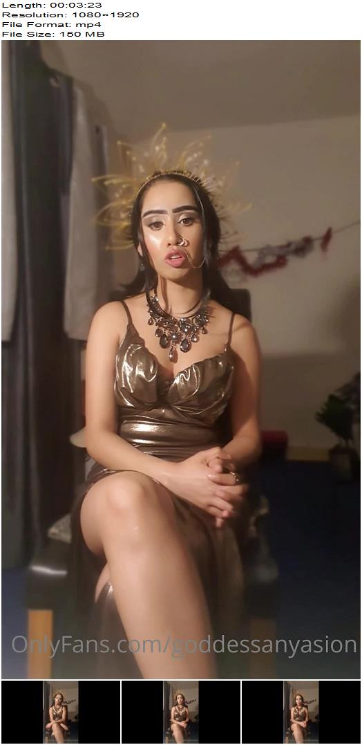 Real Time Dominatrix Goddess Anya Sion It s Time For You To Also Change Your Life For Me Part 2 preview
