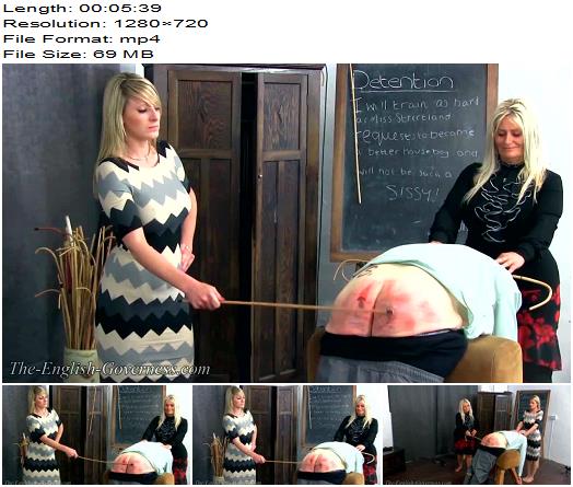 The English Governess  Caned By Both Carters 2 preview