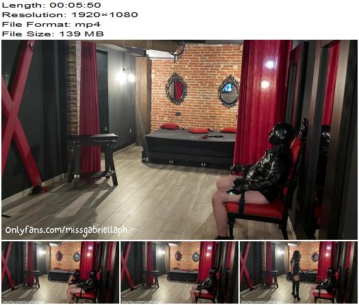 missgabriellaph Latex Goddess Teases Humiliates sub Puppy preview