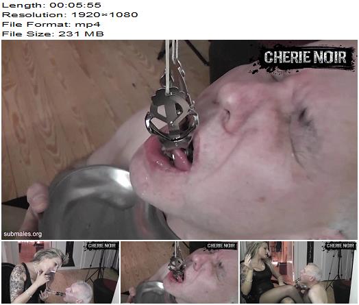 Cherie Noir Tongue Clamping Ashtray Far To The Little Mouth Laughs preview