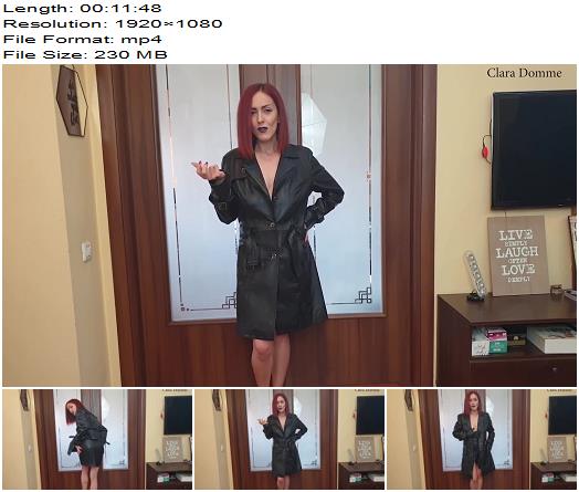 Clara Domme My leather addict preview