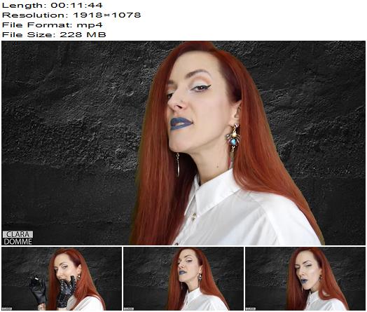 Clara Domme My smoking toy preview