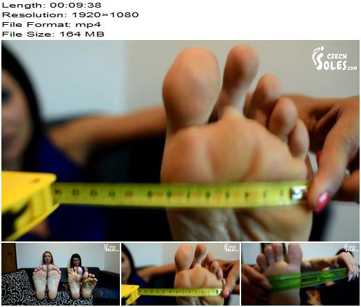 Czech Soles  Measuring And Comparing Their Sexy Bare Feet preview