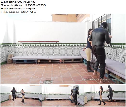 Dominaciony Fetichismo  Domina Ghalia trains her pony preview