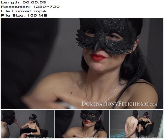 Dominaciony Fetichismo  Domina Isis Y El Esclavo Abofeteado preview