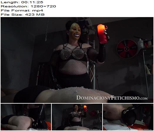 Dominaciony Fetichismo Domina Susana En Una Oscura Sesion De Cera Y Garras preview
